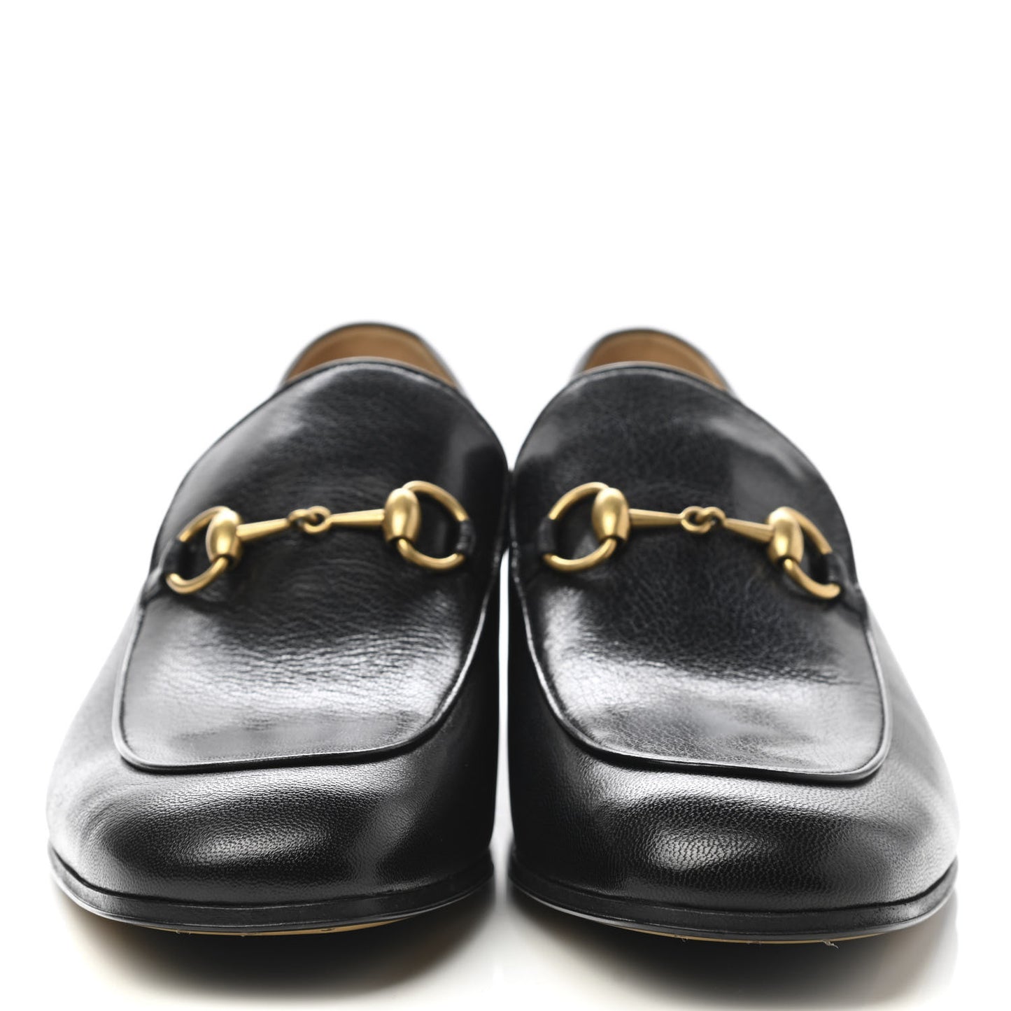 Goatskin Mens Horsebit Loafers 10.5 Black
