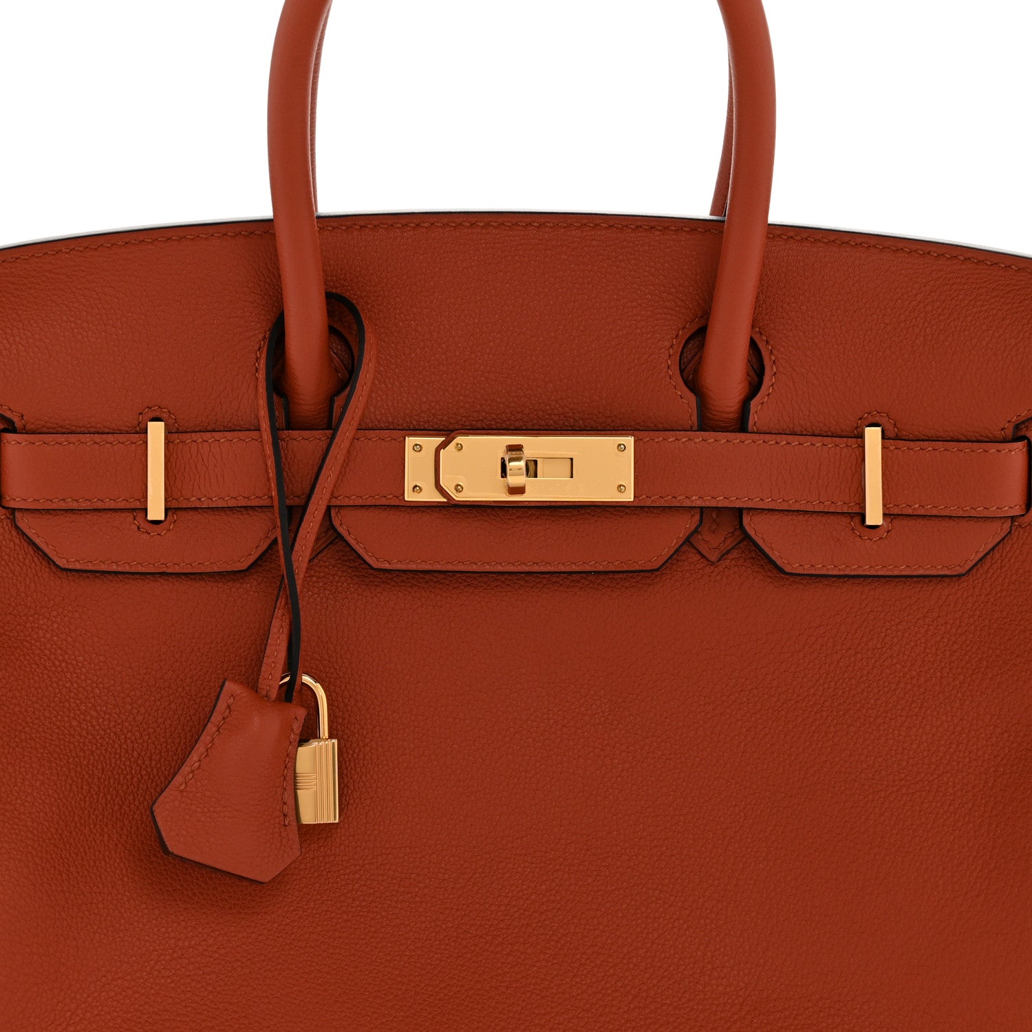 Hermes Taurillon Novillo Birkin 30 Cuivre 8 of 12