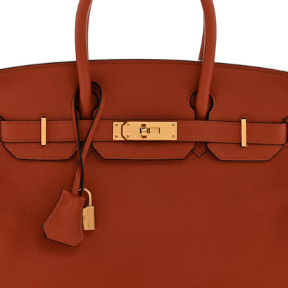 Hermes Taurillon Novillo Birkin 30 Cuivre 8 of 12