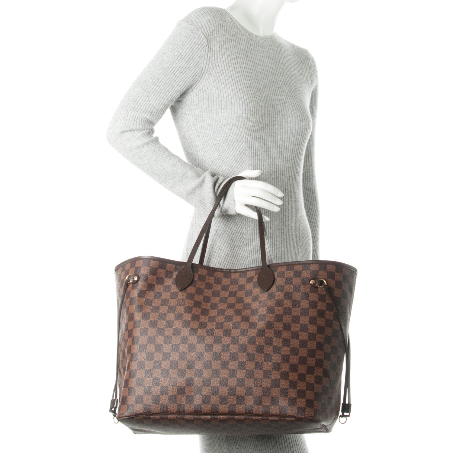 Louis Vuitton Damier Ebene Neverfull GM 2 of 8
