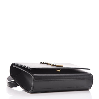 Saint Laurent Smooth Calfskin Monogram Palm Tree Kate Belt Bag Black 4 of 8