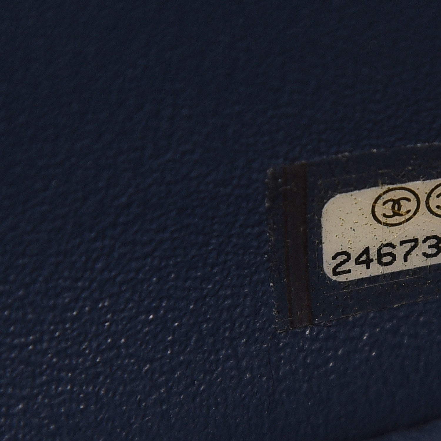 Chanel Caviar Quilted Mini Rectangular Flap Navy 7 of 7