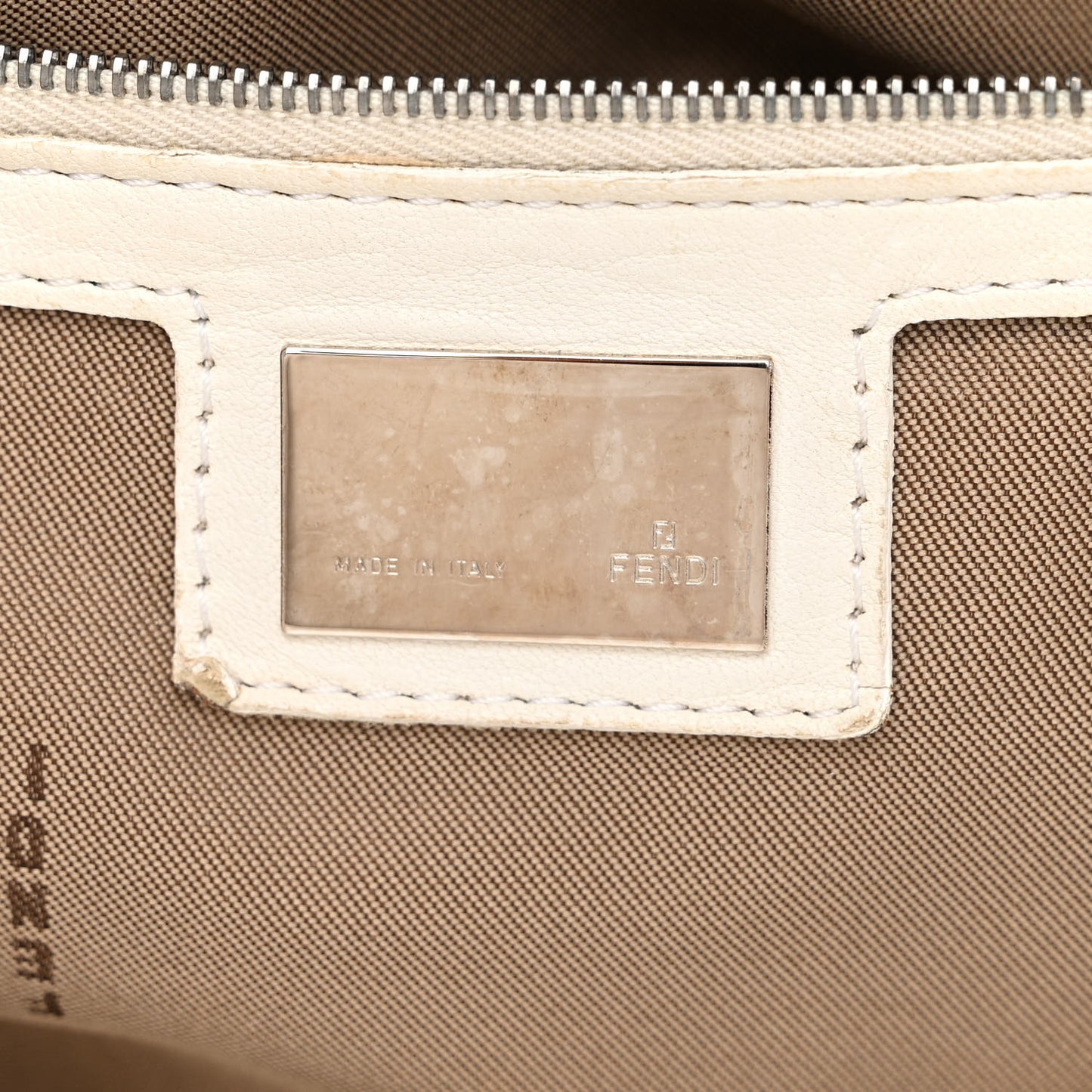 Calfskin Forever Shoulder Bag White