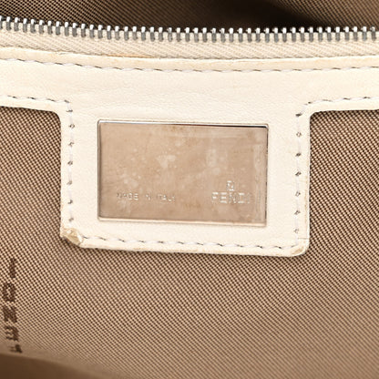 Fendi Calfskin Forever Shoulder Bag White 6 of 16