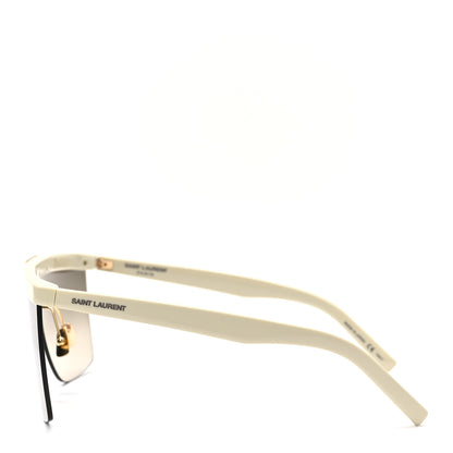 Saint Laurent SL 537 Mask Sunglasses White 3 of 7