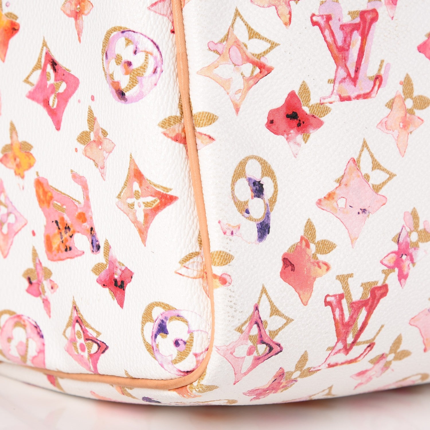 Louis Vuitton Watercolor Aquarelle Speedy 35 White 9 of 11