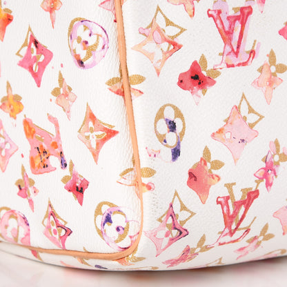 Louis Vuitton Watercolor Aquarelle Speedy 35 White 9 of 11