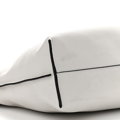 Loewe Calfskin Small Flamenco Knot Bag White 6 of 7