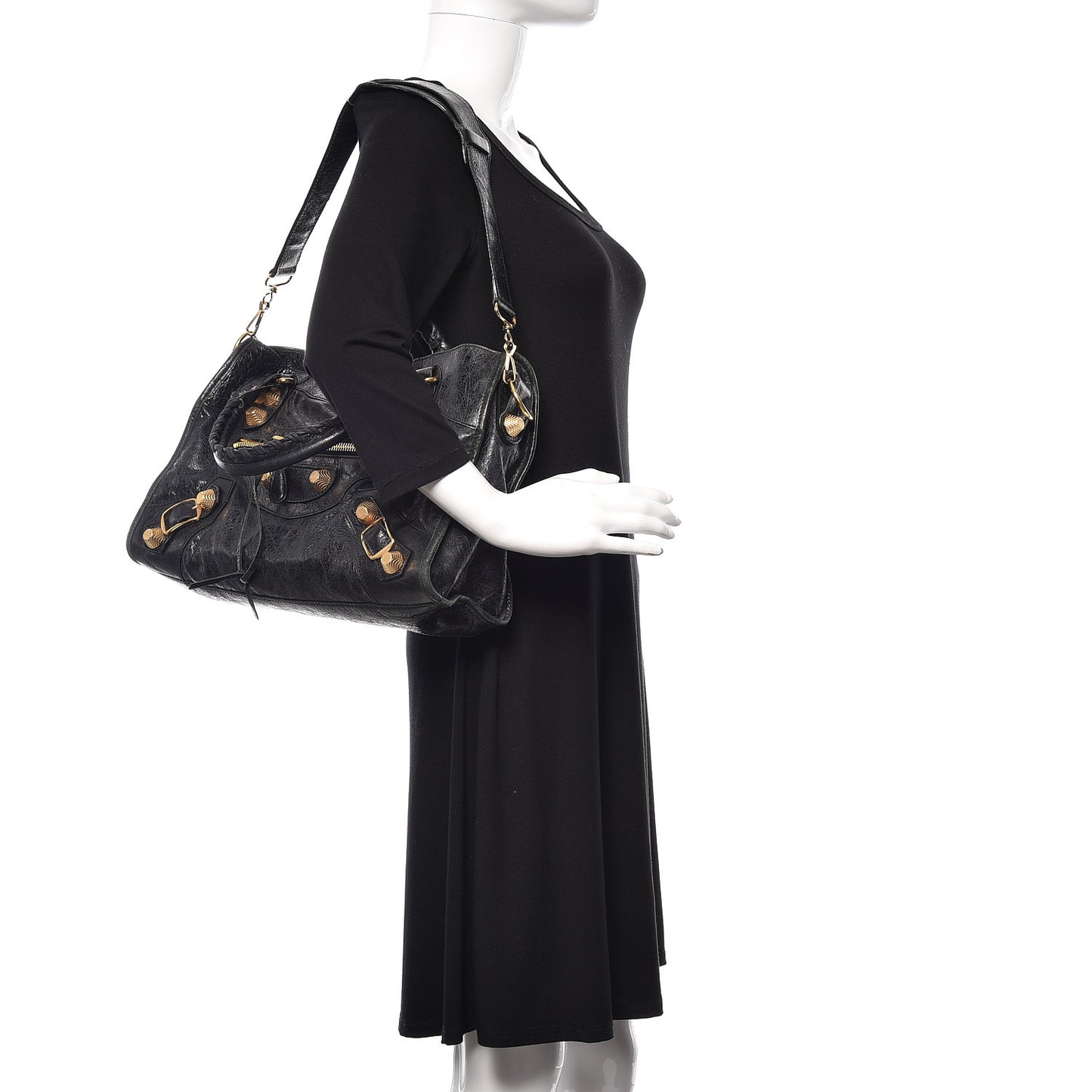 Agneau Giant 21 Gold Hardware City Black