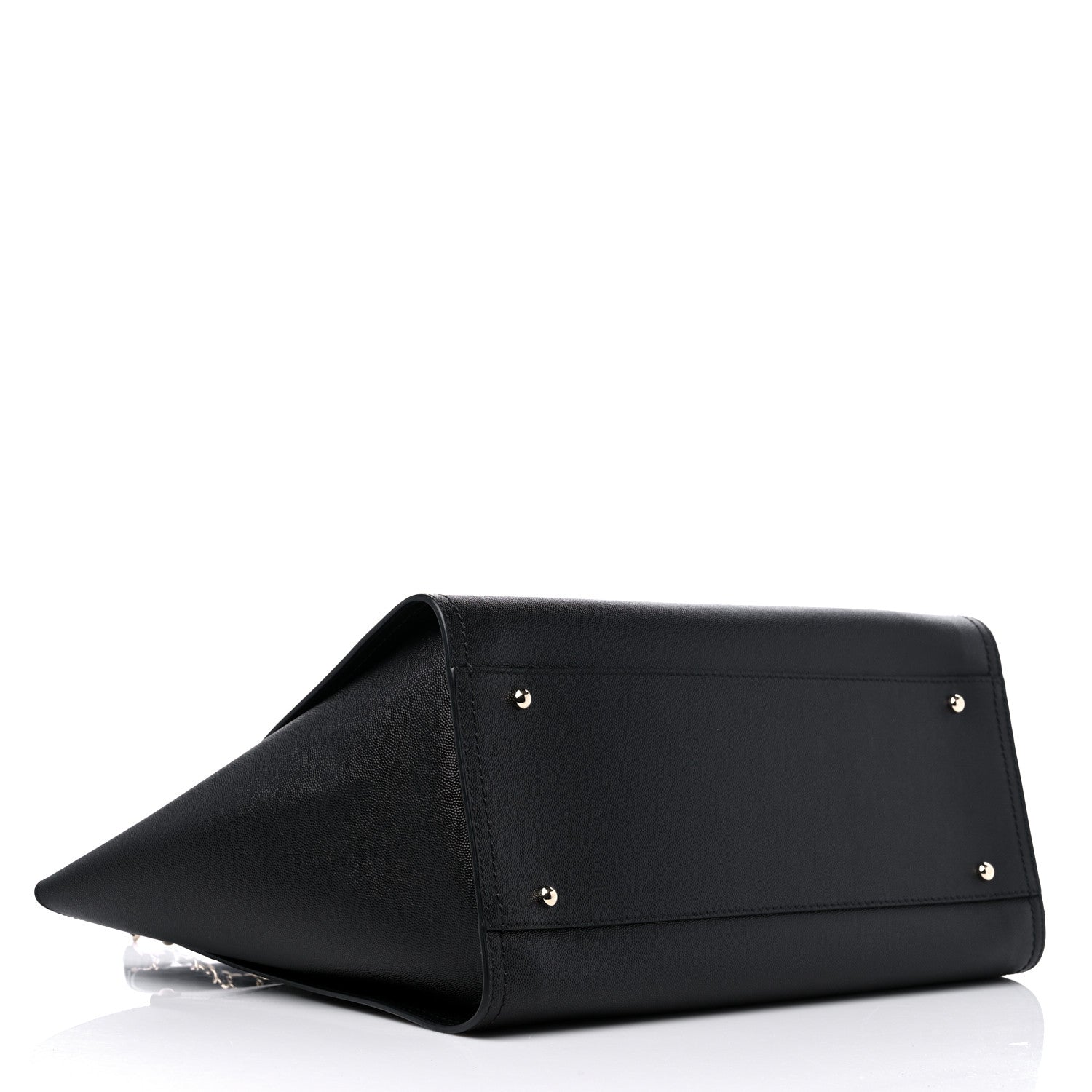 Chanel Caviar Medium Studded Deauville Tote Black 4 of 10