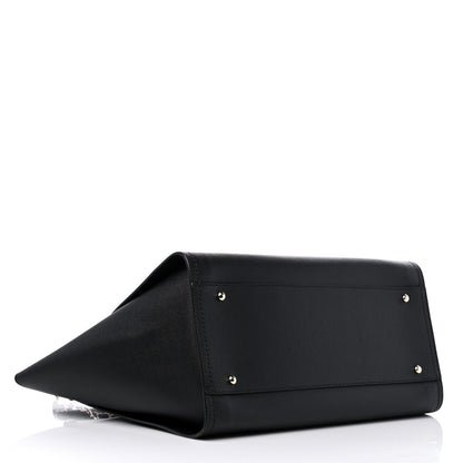 Chanel Caviar Medium Studded Deauville Tote Black 4 of 10