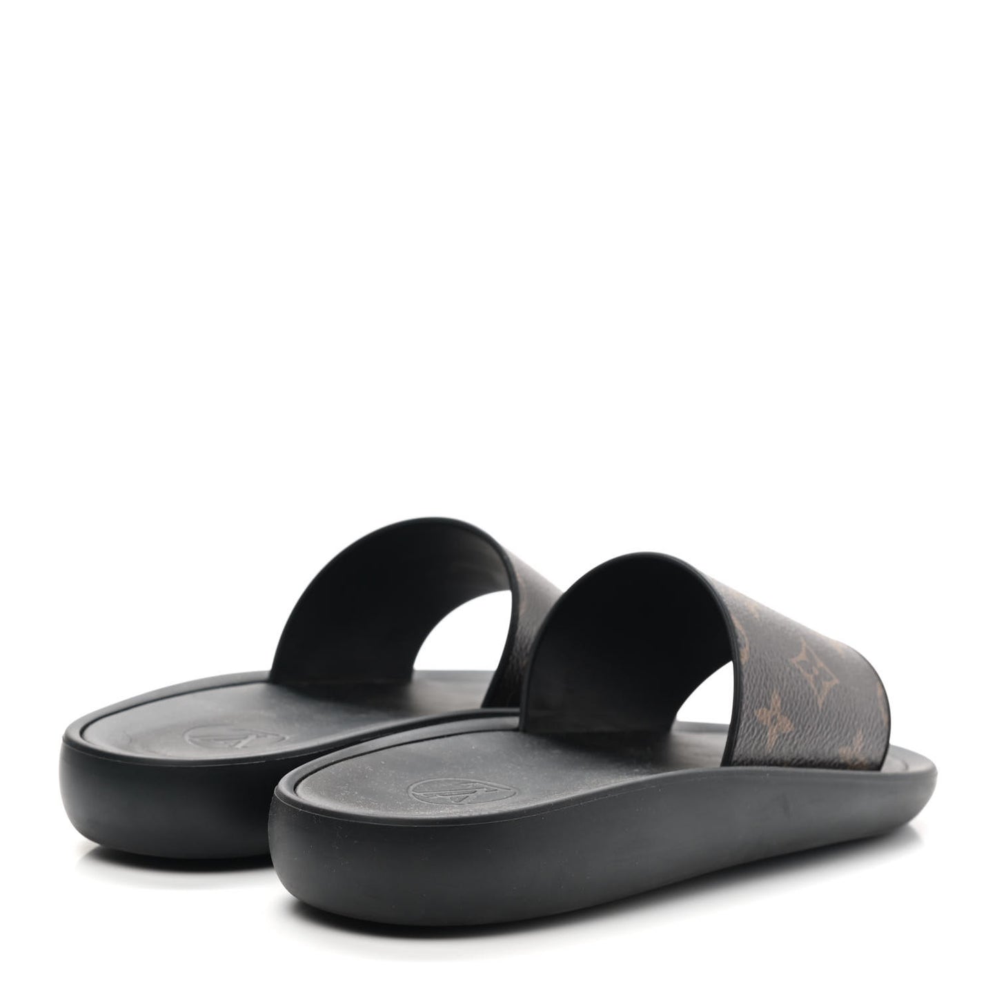 Monogram Sunbath Slide Sandals 37