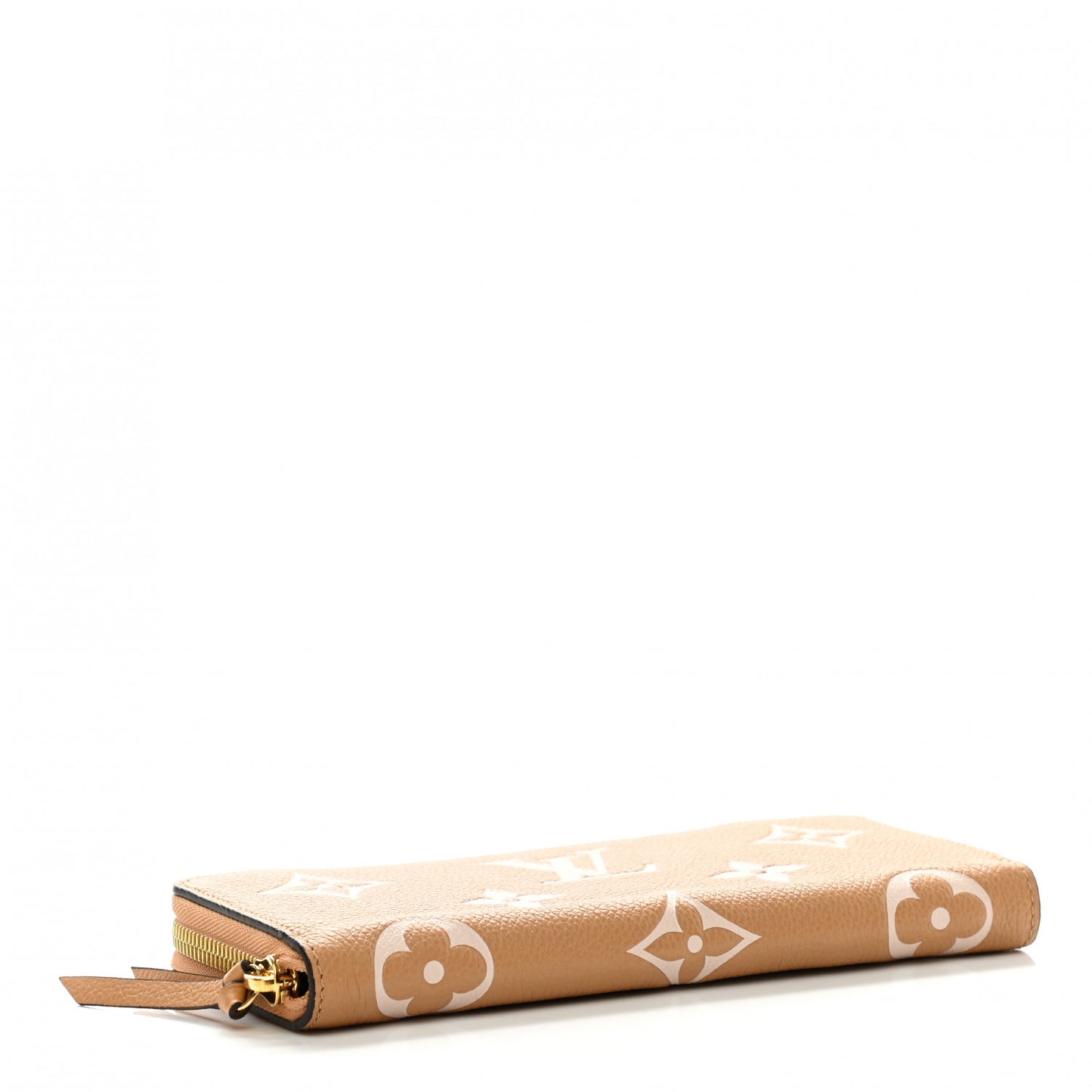 Empreinte Monogram Giant Clemence Wallet Arizona Creme