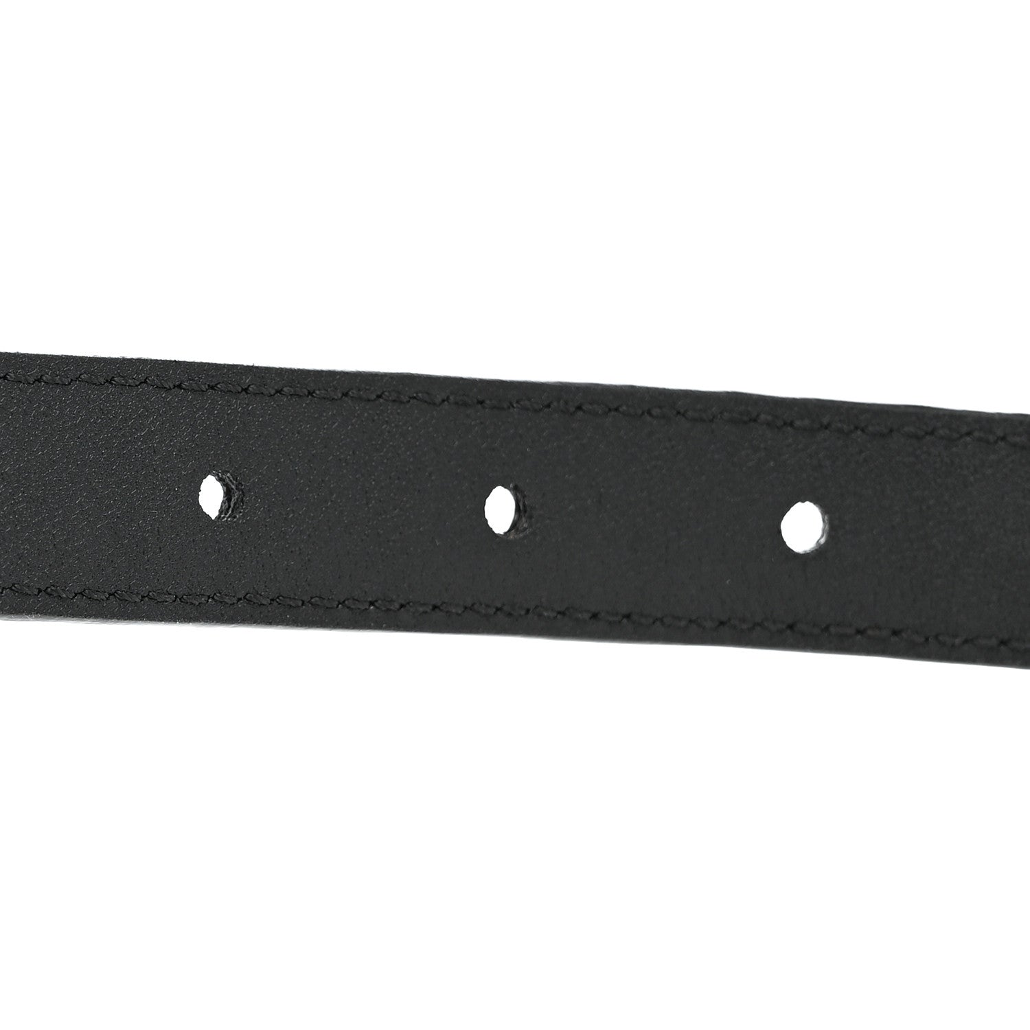 Fendi Vitello Century Bi-Color FF 1974 Embossed 2CM Belt 75 30 Maya Black 7 of 7