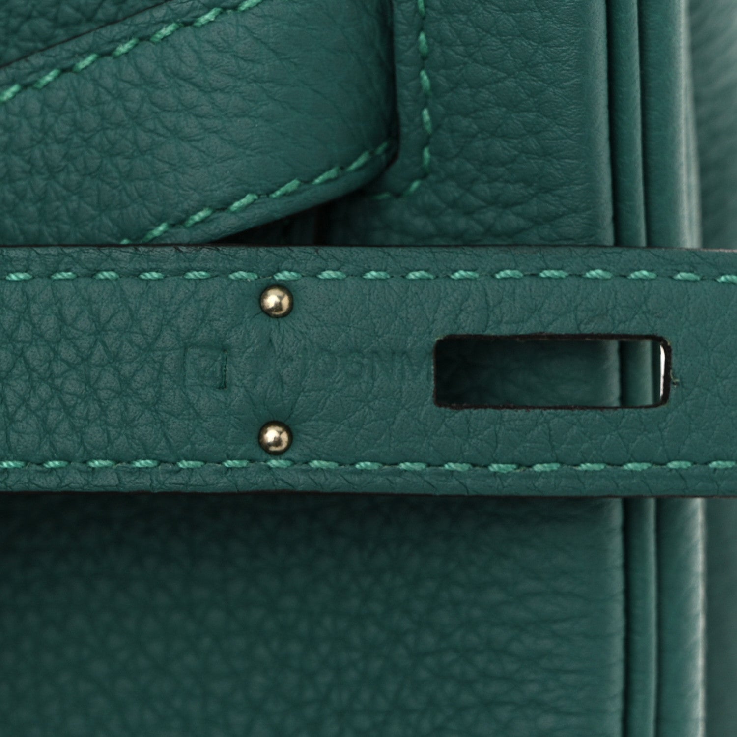 Hermes Togo Birkin 35 Malachite 7 of 11