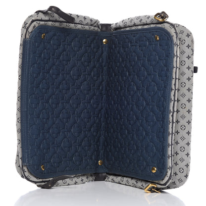 Louis Vuitton Mini Lin Sac a Langer Diaper Bag Blue 7 of 20