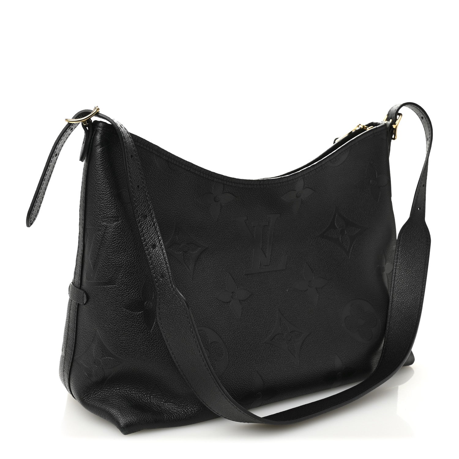 Louis Vuitton Empreinte Monogram Giant CarryAll MM Black 4 of 10