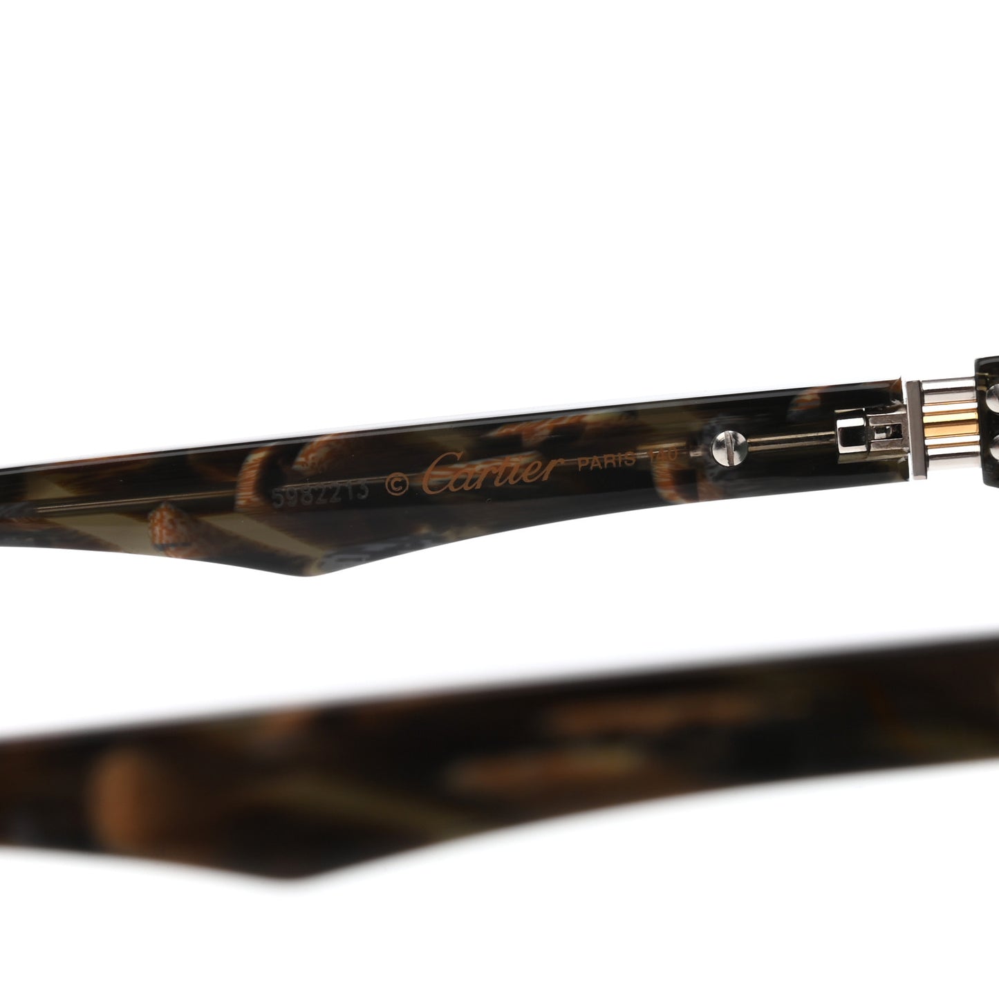 Acetate Rectangular Sunglasses Brown