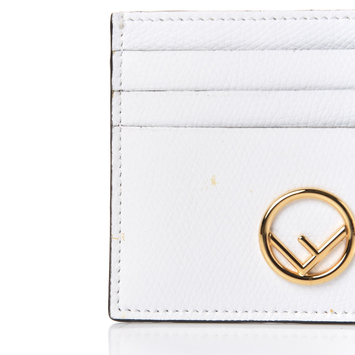 Fendi Vitello Cruise F is Fendi Card Holder Optical White 9 of 13