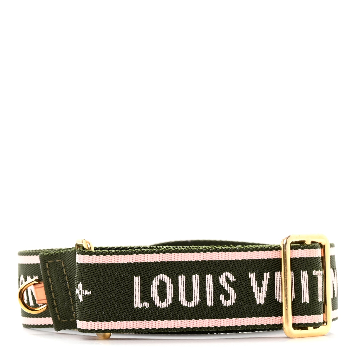Monogram Multi Pochette Accessories Shoulder Strap Kaki Pink