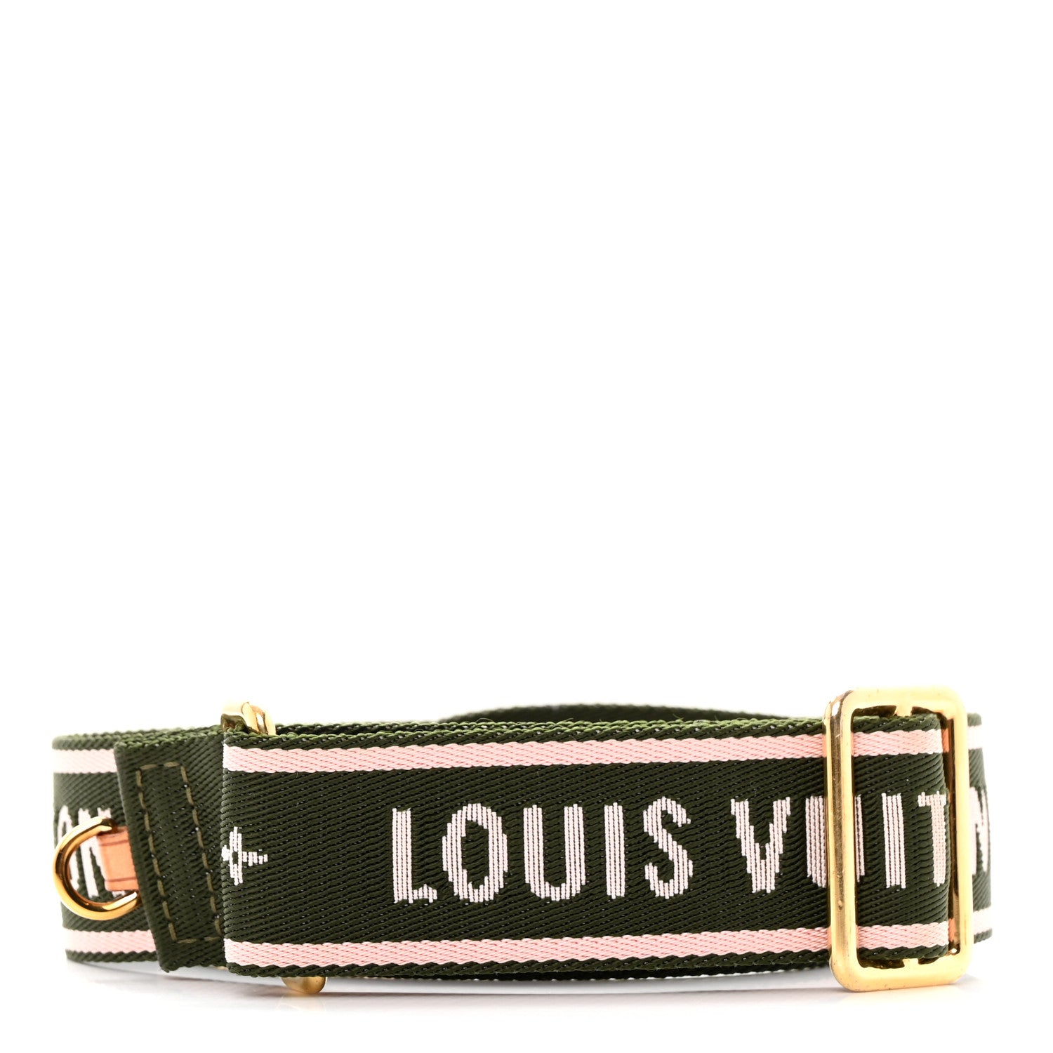 Louis Vuitton Monogram Multi Pochette Accessories Shoulder Strap Kaki Pink 2 of 9