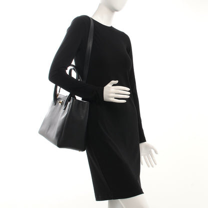 Chanel Calfskin Cerf Shopper Tote Black 2 of 9