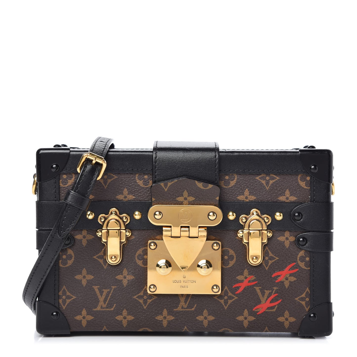 Monogram Petite Malle Black