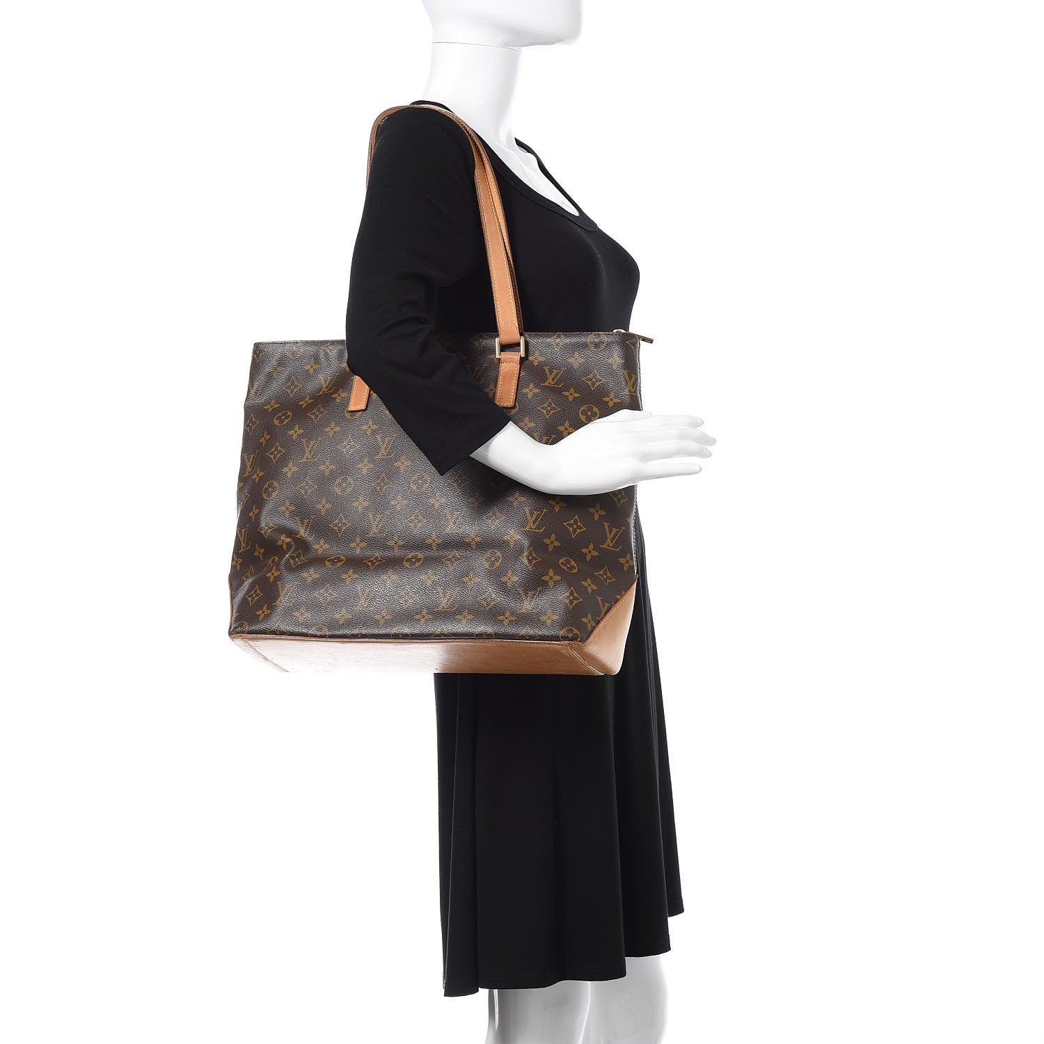 Louis Vuitton Monogram Cabas Mezzo 2 of 14