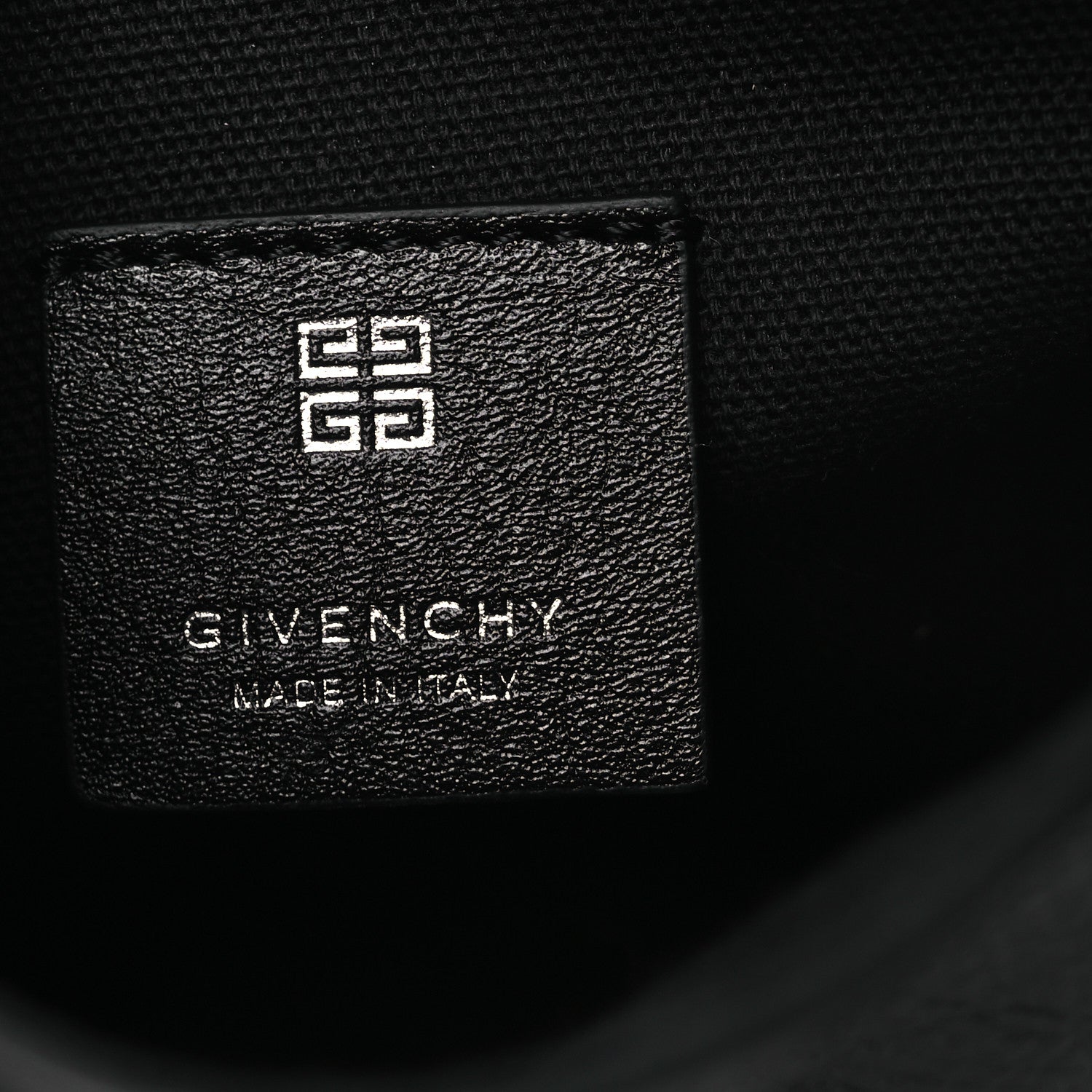 Givenchy Tumbled Calfskin Nano Voyou Bag Black 6 of 10