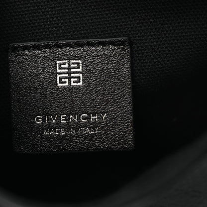 Givenchy Tumbled Calfskin Nano Voyou Bag Black 6 of 10