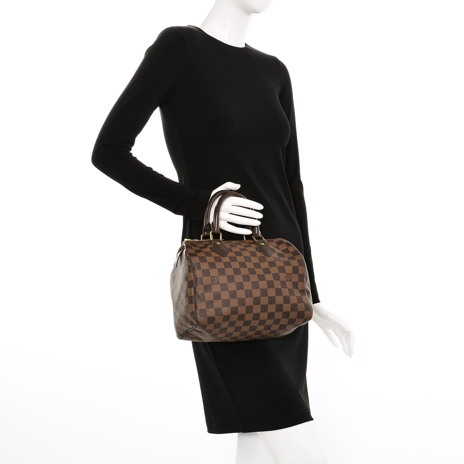 Louis Vuitton Damier Ebene Speedy 25 2 of 9