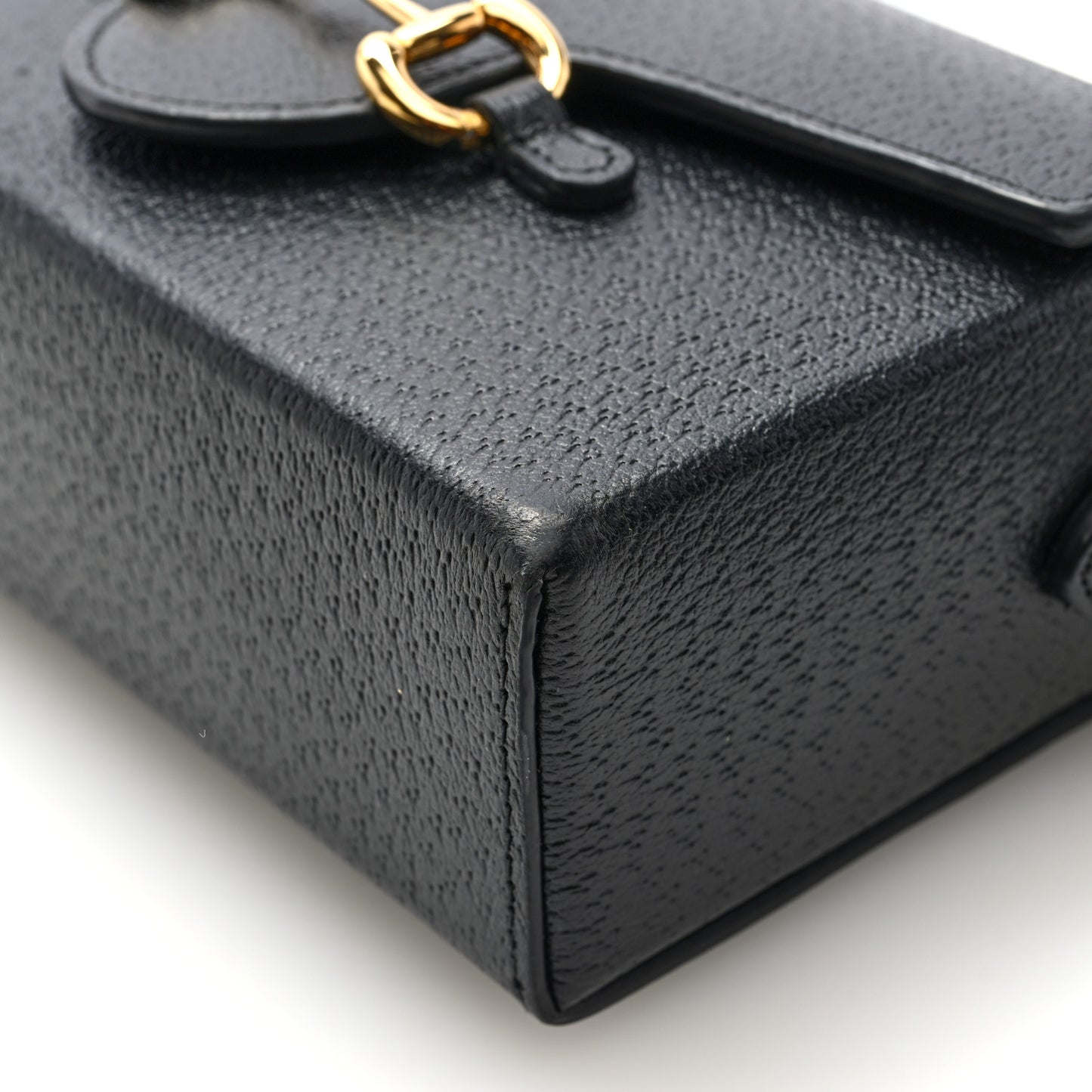 Calfskin Horsebit 1955 Shoulder Bag Black