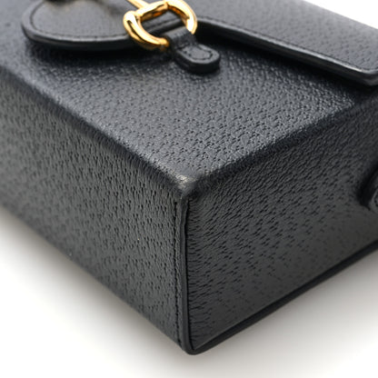 Gucci Calfskin Horsebit 1955 Shoulder Bag Black 9 of 9