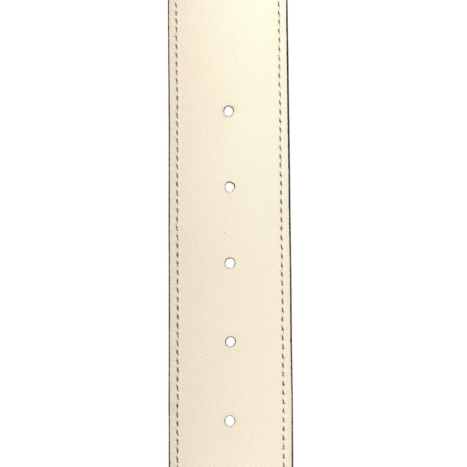 Gucci Calfskin Double G 40mm Belt 100 40 Mystic White 5 of 6