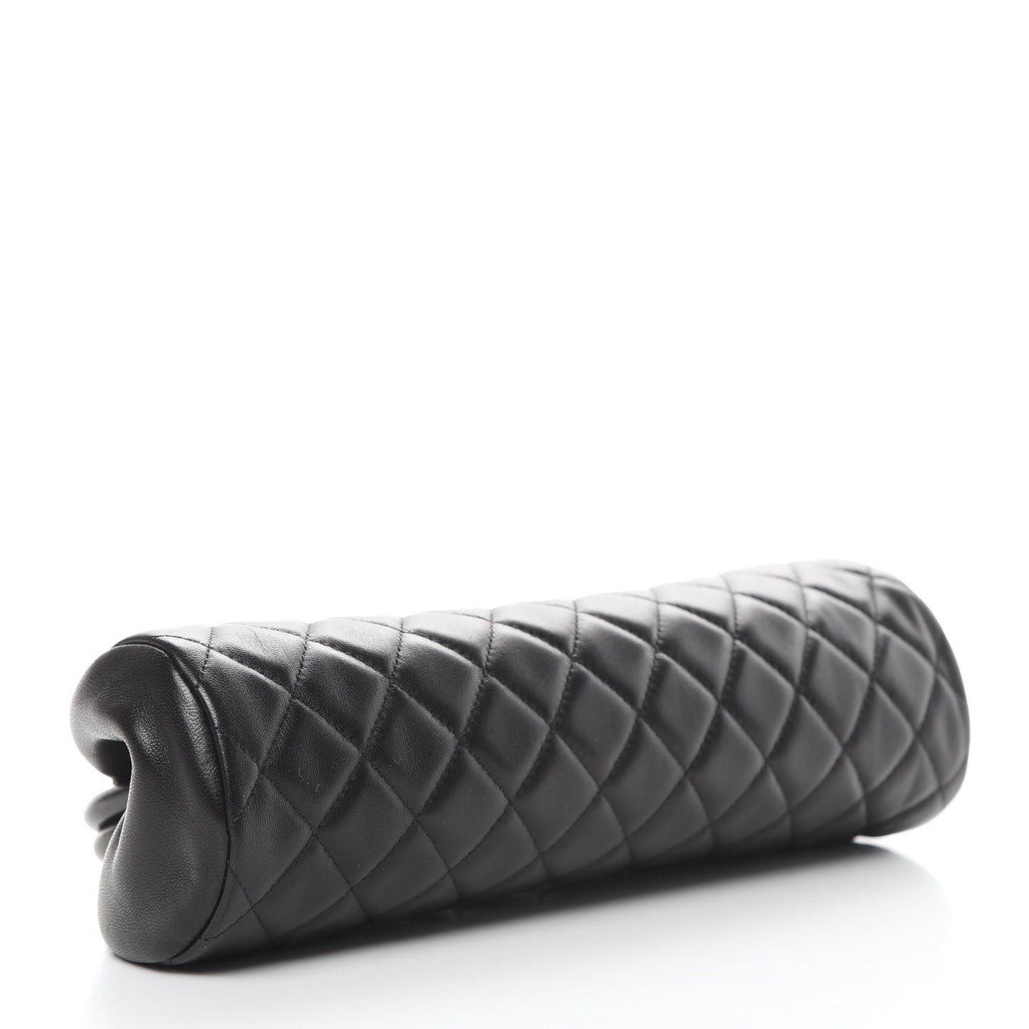 Lambskin Quilted Timeless Clutch Black