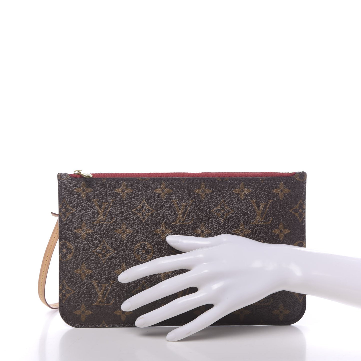 Monogram Neverfull MM GM Pochette Cherry