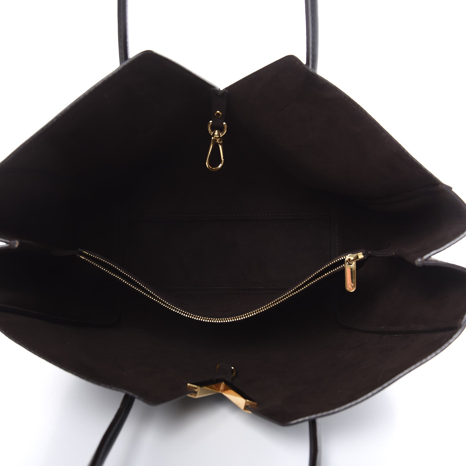 Louis Vuitton Calfskin Monogram Kimono Tote Black 5 of 12
