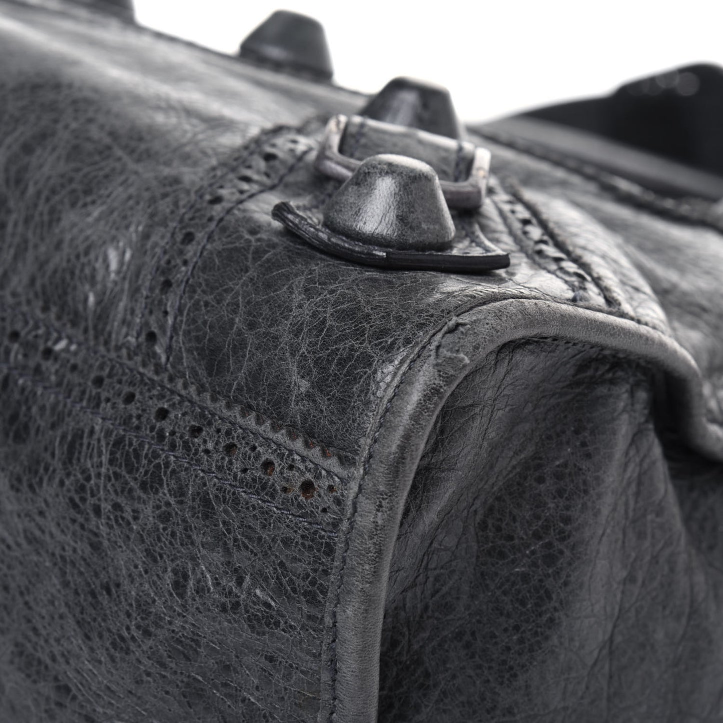 Agneau Giant Brogues Hardware City Anthracite