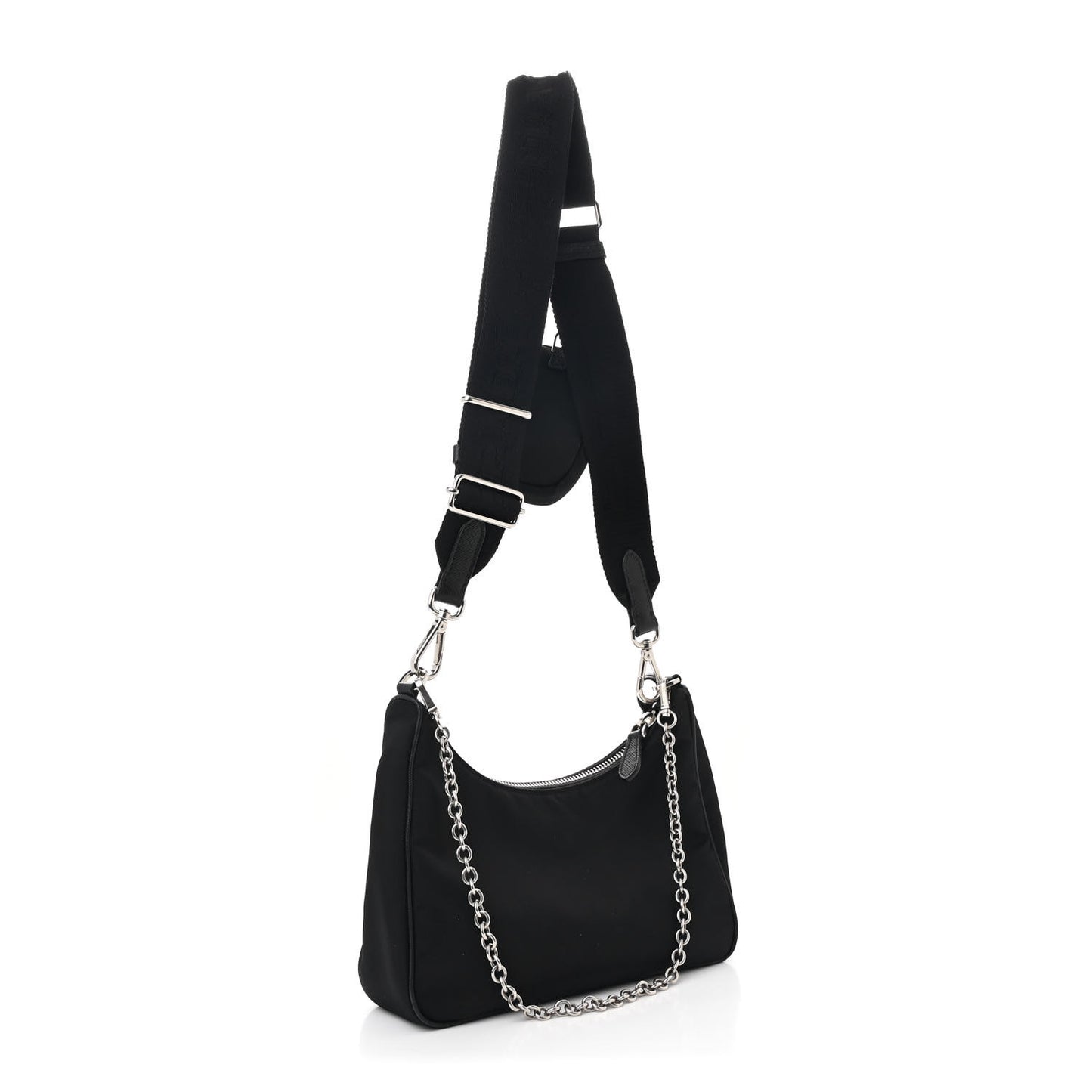 Nylon Re-Edition 2005 Shoulder Bag Black