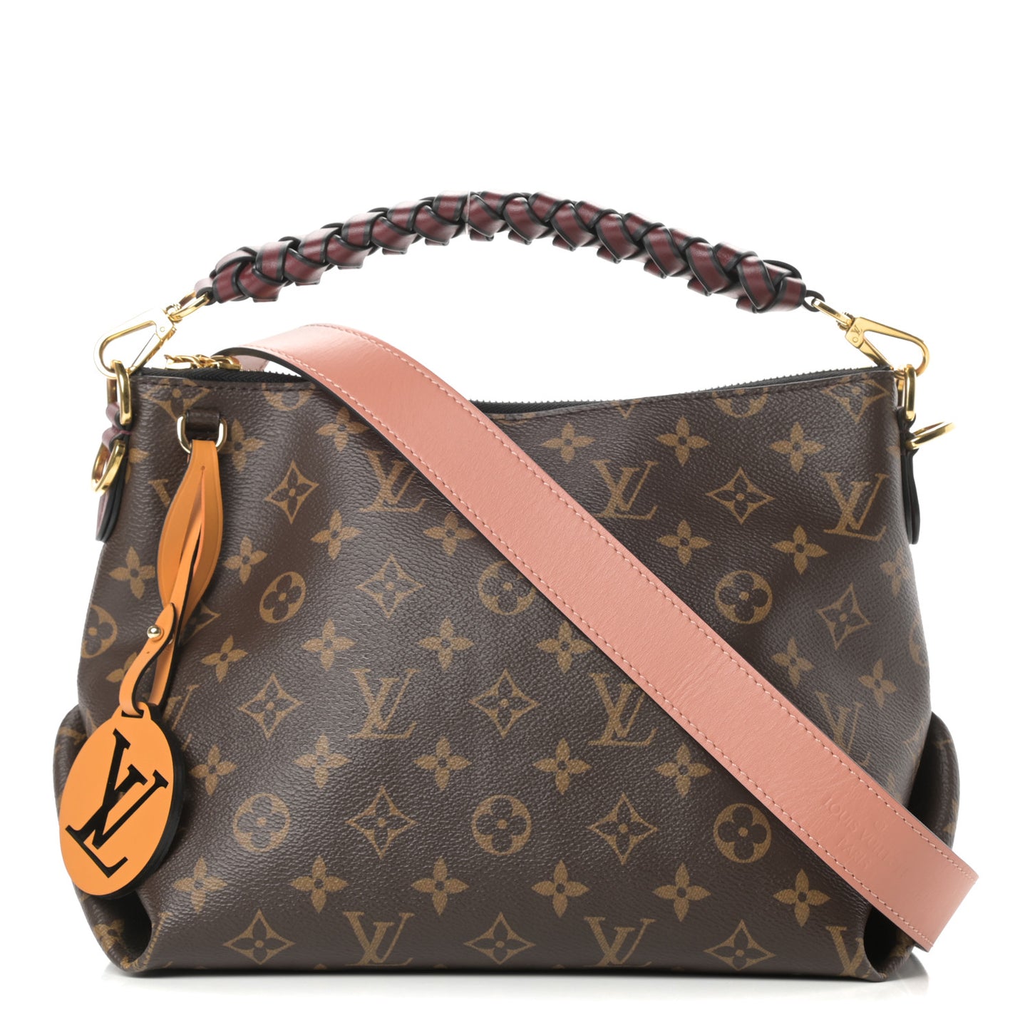 Monogram Beaubourg Hobo Mini Bordeaux Red Peach Safran Blue Jean Blue