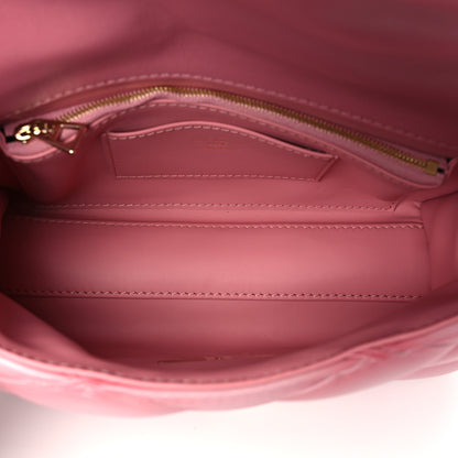 Louis Vuitton Lambskin Malletage Top Handle GO-14 MM Rosabella 6 of 11
