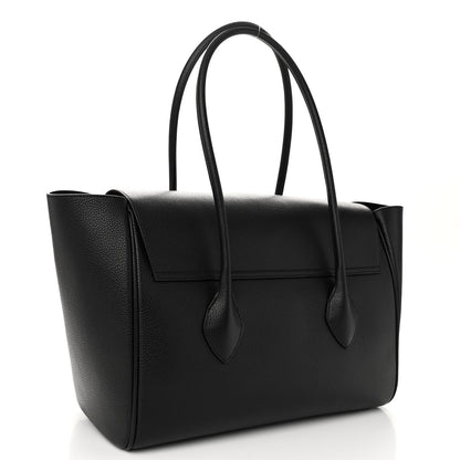 Salvatore Ferragamo Grainy Calfskin Tote Black 3 of 9