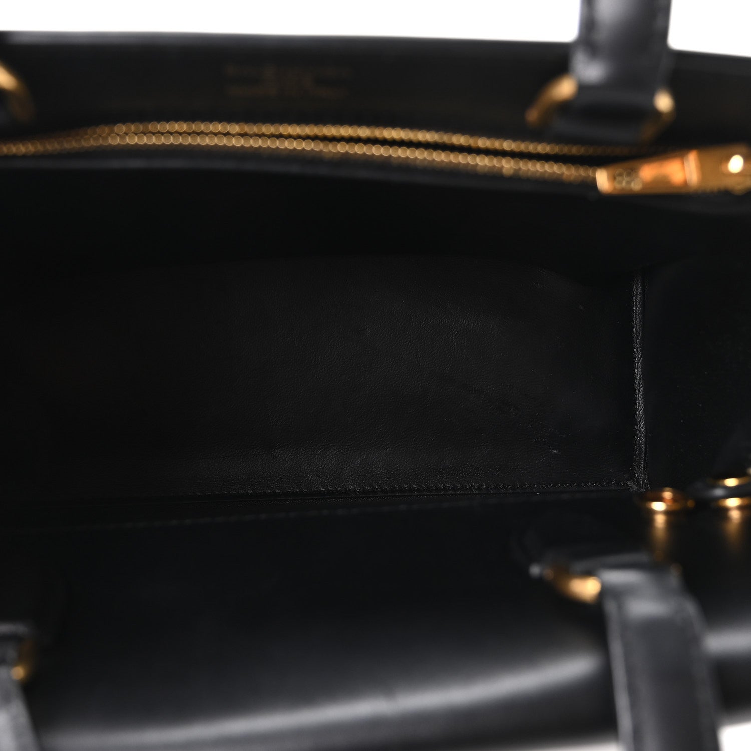 Balenciaga Shiny Box Calfskin Small Money Tote Black 4 of 8