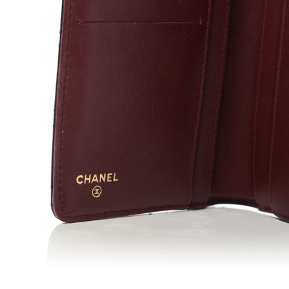 Chanel Caviar Quilted CC French Wallet Black 7 of 11