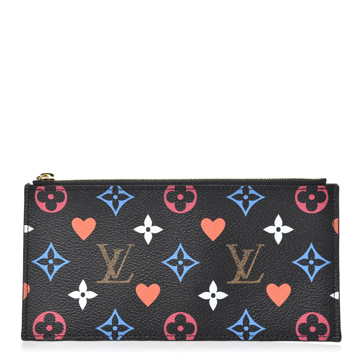 Game On Felicie Chain Wallet Zippered Insert Black