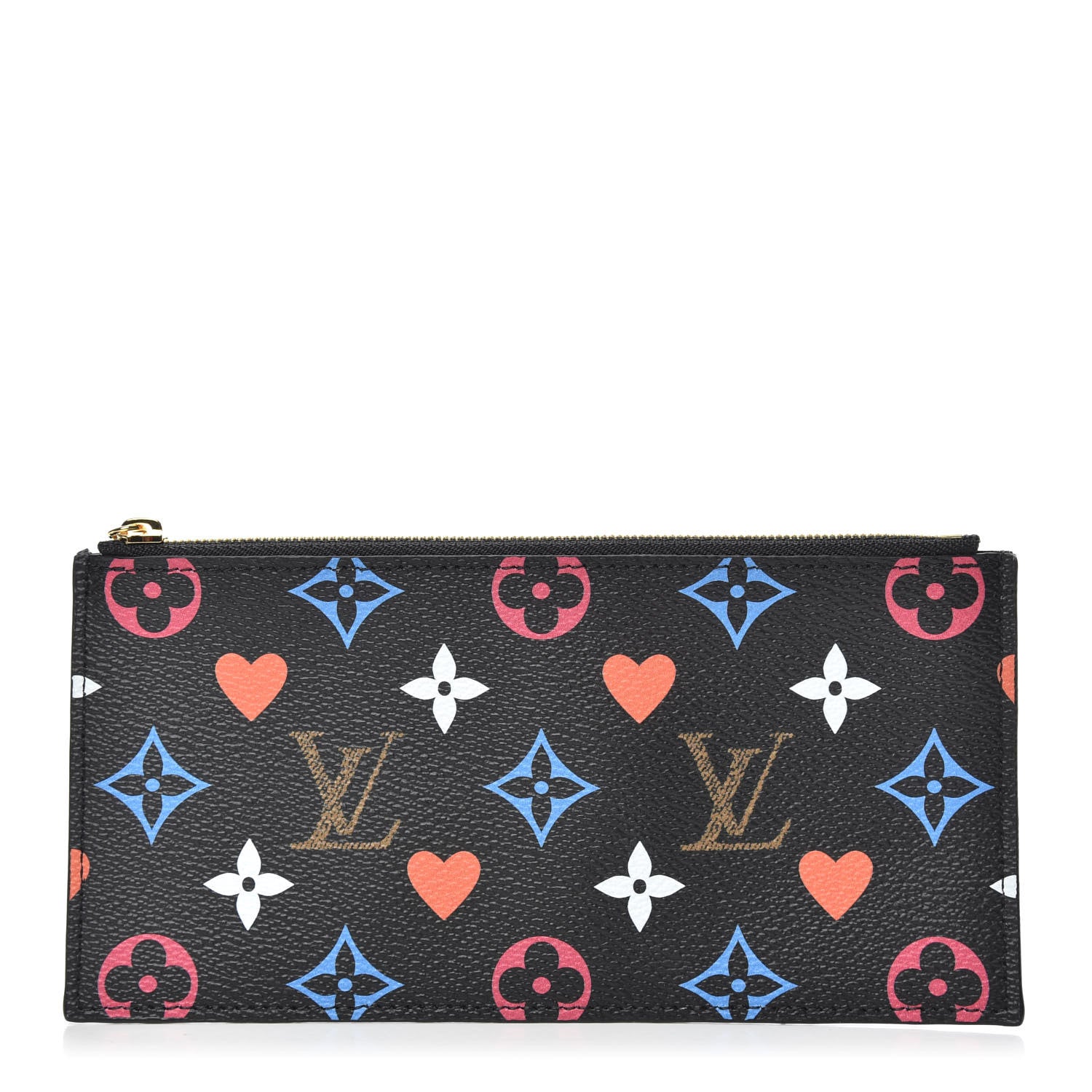Louis Vuitton Game On Felicie Chain Wallet Zippered Insert Black 1 of 6