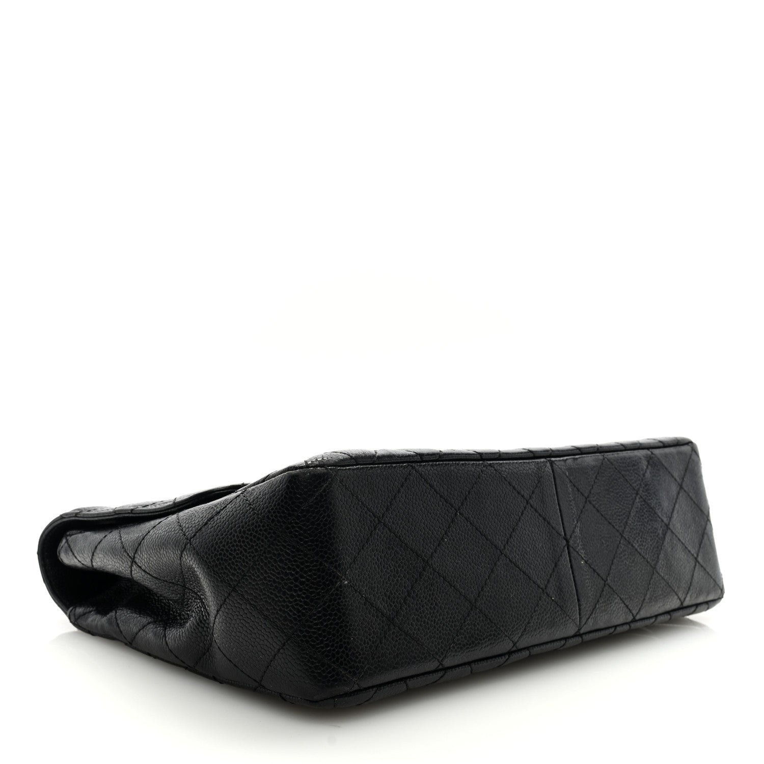 Chanel Caviar Quilted Jumbo Single Flap Black 4 of 8