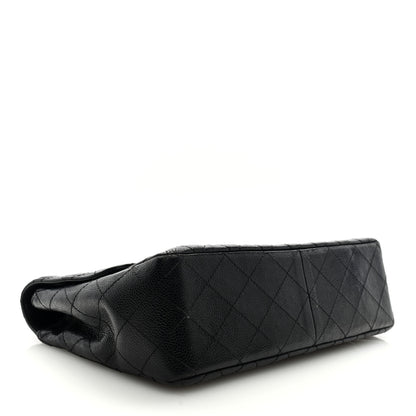 Chanel Caviar Quilted Jumbo Single Flap Black 4 of 8