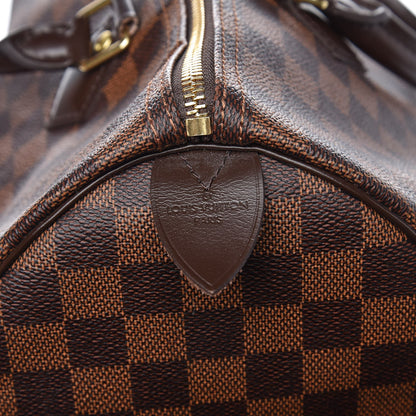 Louis Vuitton Damier Ebene Speedy 35 7 of 8