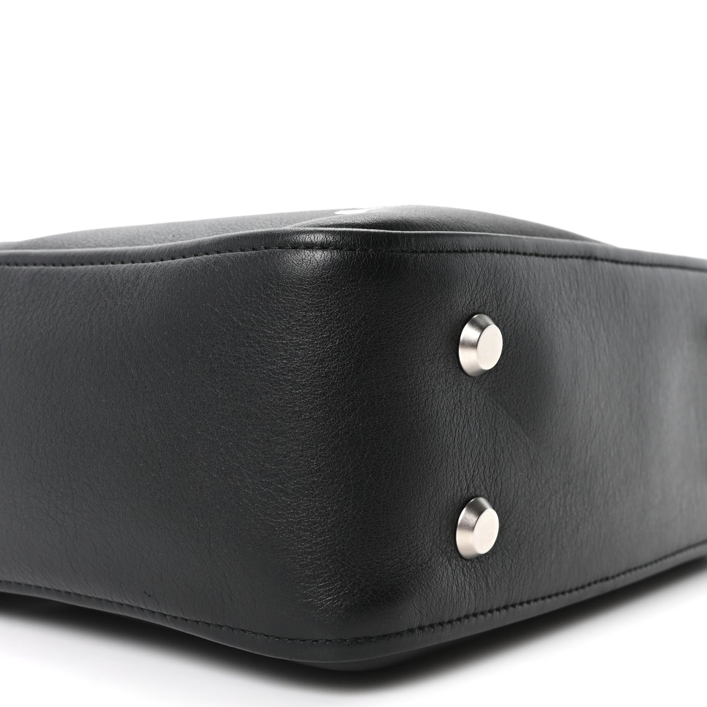 Calfskin S Triangle Duffle Black